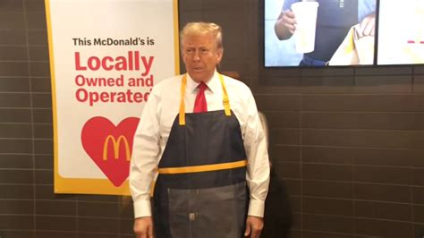 Trumps Visit To Mcdonalds Goes Viral See Photos Videos Reactions