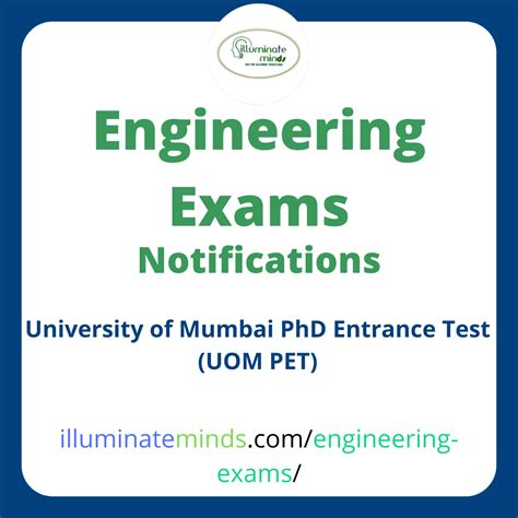 University Of Mumbai Phd Entrance Test Uom Pet Illuminate Minds