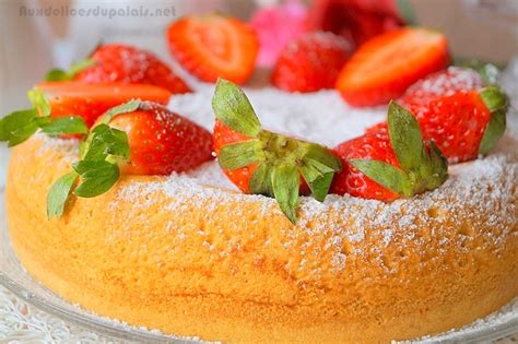 Gâteau de savoie super moelleux Aux délices du palais