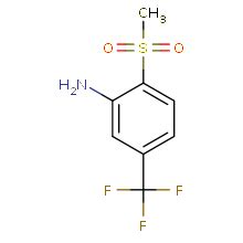 现货供应九鼎化学2 Methylsulfonyl 5 trifluoromethyl aniline 纯度96