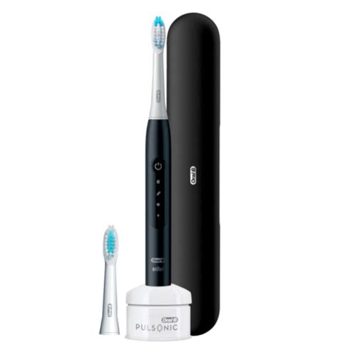 Szczoteczka Soniczna Oral B Pulsonic Slim Luxe 4500 Czarna Etui