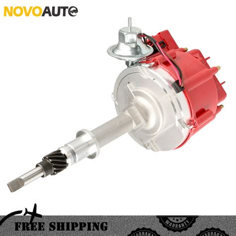 Ignition Distributor W Red Cap For 56 90 Amc Jeep Inline 6 232 258 6