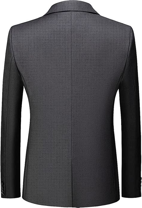 Buy Kudoro Mens Suits Slim Fit Piece Formal Two Button Single