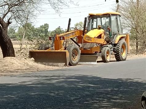 Fuel Semi Automatic JCB Grader For Construction Use Certification