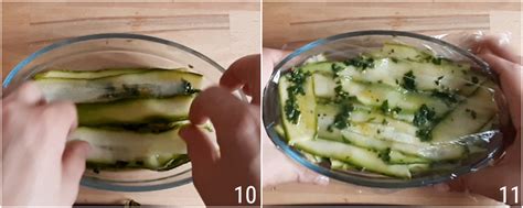 Zucchine Crude Marinate Ricetta Estiva Veloce Appetitosa Leggera