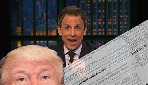 [WATCH] Seth Meyers 'Closer Look' Why Trump Won't Release Taxes Video