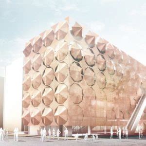 Transforming Umbrella Facade Gatti Architecture Studio Arch O