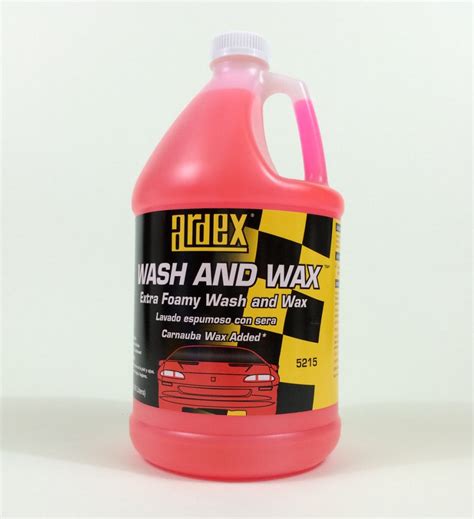 Ardex Wash And Wax Extra Foamy Concentrate 5215 Ardex Automotive And Marine Detailing Supply