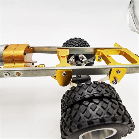 New 1 10 Upgraded Metal Rc Car Chassis Unassembled Kit For Off Road Truck Vehicles Diy Parts