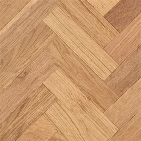 Natural Brushed And Oiled Oak Herringbone Engineered Wood Lusso Carrara Luxe Flooring