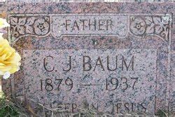 Charles Jacob Baum 1879 1937 Mémorial Find a Grave