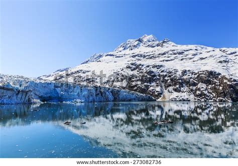 Lamplugh Glacier Glacier Bay National Park Stock Photo