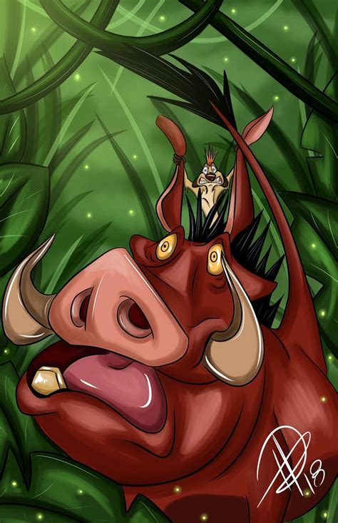 The Lion King Timon And Pumbaa By Alexawayne On Deviantart Lion