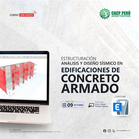 CACP Perú Curso Estructuración Análisis Y Diseño Sísmico En