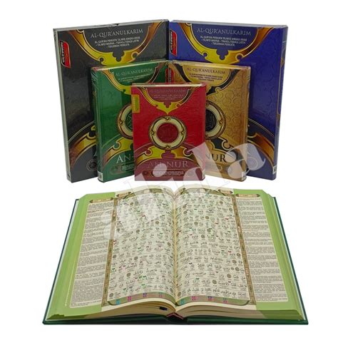 Jual Alquran Tajwid An Nur A Terjemah Latin Per Kata Al Quran Annur An