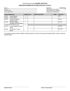 Fillable Online Plymouth Geographic Information Systems