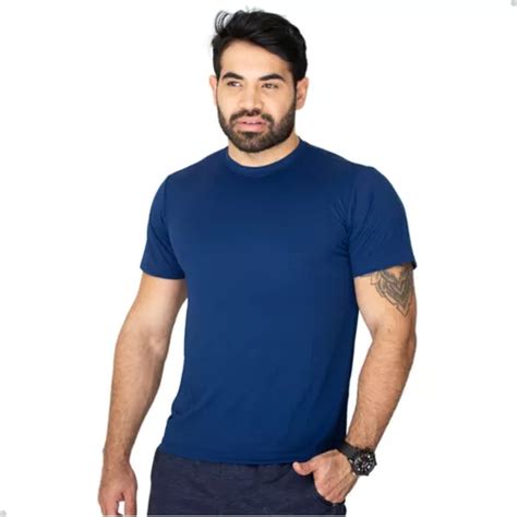 Camiseta Dry Fit 100 Poliamida Malha Fria Corrida Masculina