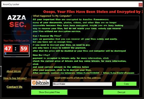 AzzaSec Ransomware Desencriptado eliminación y recuperación de