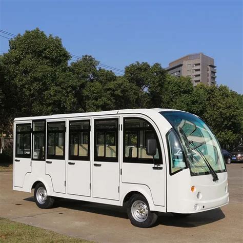 14 Seats Electric City Bus Electric Shuttle Bus Electric Passenger