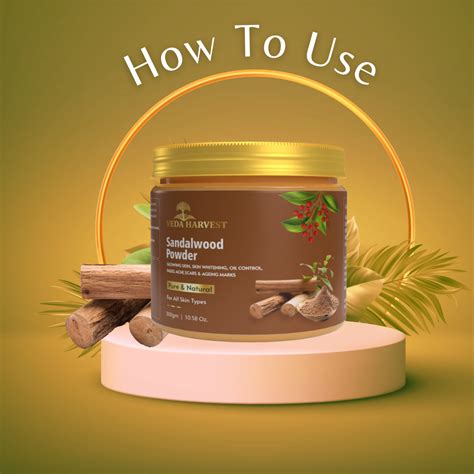 Buy Organic Sandalwood Powder Online Veda Harvest