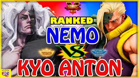 Nemo Gill Vs Kyo Anton Nash Sfvfgc