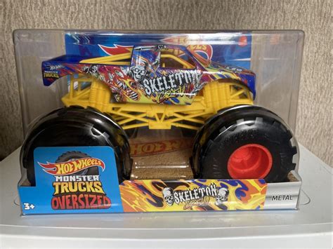 Mavin New Hot Wheels Monster Trucks Oversized Skeleton Crew