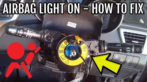 Airbag Light On Hyundai Kia Step By Step Diy Fix Youtube