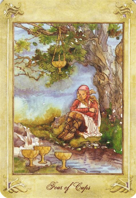 Rowan Tarot Four Of Cups