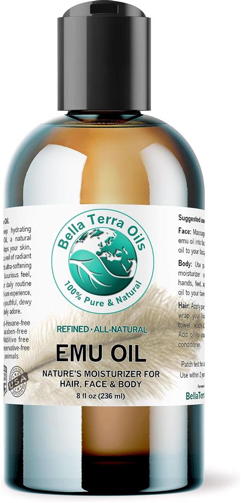 Amazon Bella Terra Oils Emu Oil Oz Australian Legacy Famed