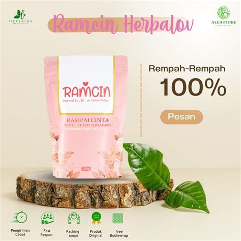 Jual Ramcin Minuman Kesehatan Minuman Rimpang Jahe Merah Lengkuas Sereh