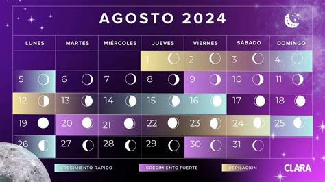 Calendario Lunar Agosto 2024 Todas Las Fases De La Luna Agosto 2024