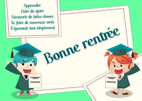 BONNE RENTREE A VOUS TOUS Binchy And Her Hobbies Carte Virtuelle