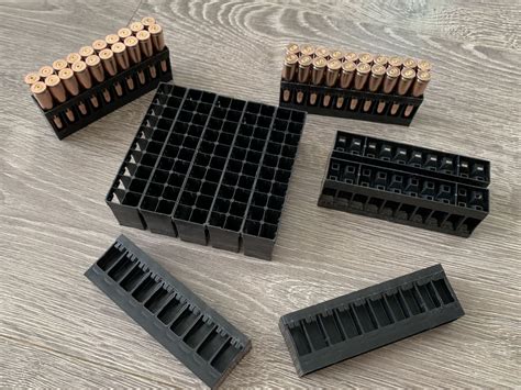 Коробки / Подставки для хранения 20 патронов калибра 7.62х39 / 366tk и ...