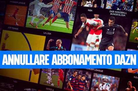 Come annullare l'abbonamento a DAZN con l'iPhone