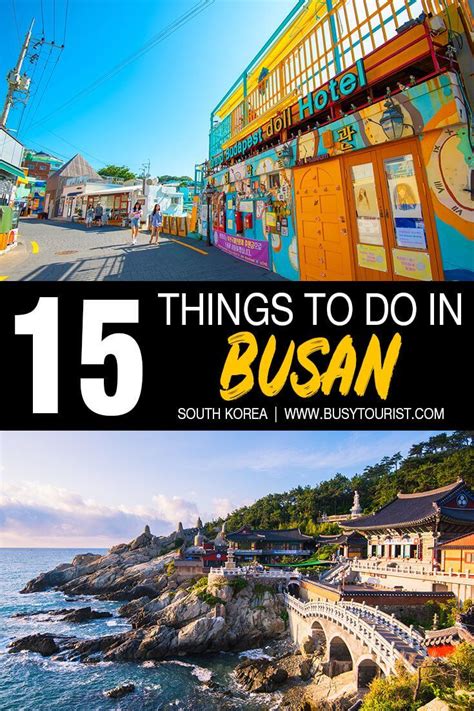 Top Things To Do In Busan South Korea Busan South Korea Travel