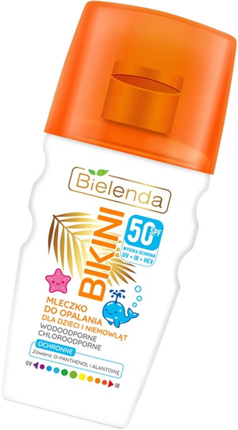 BIELENDA BIKINI MLECZKO DO OPALANIA D DZIECI SPF50 12212444005 Oficjalne Archiwum Allegro