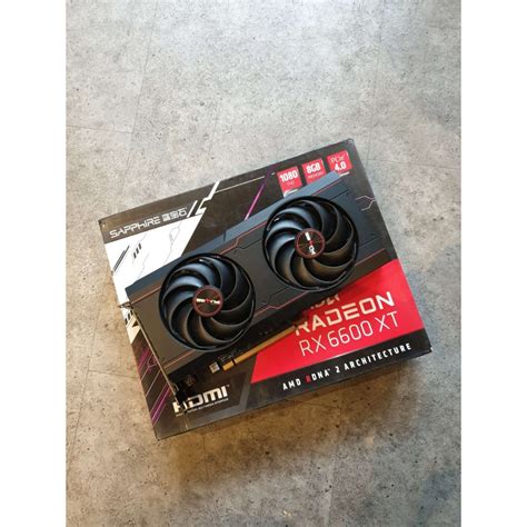 Jual Sapphire Pulse Rx 6600 Xt 8gb Ddr6 128bit Radeon Vga Rx 6600xt