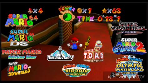 Ultimate Mashup Super Mario 64 Slider Theme Ultimate Mashup All The 10 Officials Versions