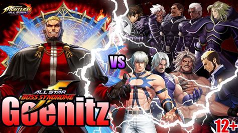 BS Goenitz Vs Final Bosses In The King Of Fighters All Star KOF