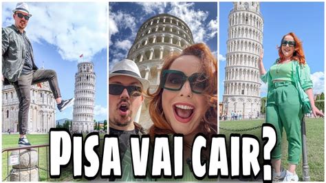 Pisa e Lucca bate volta de Florença vlog de viagem pela Itália YouTube