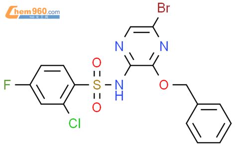 Benzenesulfonamide N Bromo Phenylmethoxy Pyrazinyl