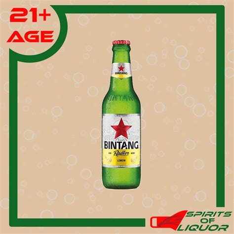 Jual Bir Bintang Radler Pint 330ml Shopee Indonesia