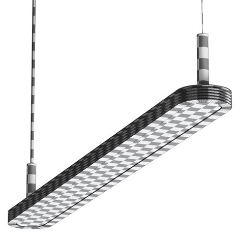 Sprinkle Linear Zero Pendant Lamp 3D Model CGTrader