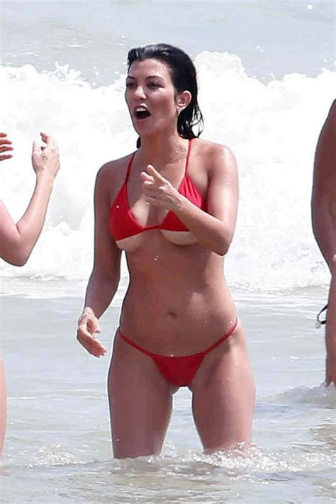 Kourtney Kardashian Bikini Shoot 2022