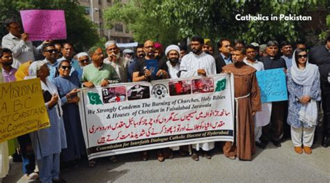 Interfaith Commission Hyderabad Protests Over Jaranwala Incident