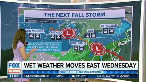 Fall Storm Could Bring First Measurable Snow Of Season To Parts Of