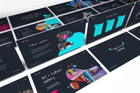 Art Gallery Powerpoint Template (474735)