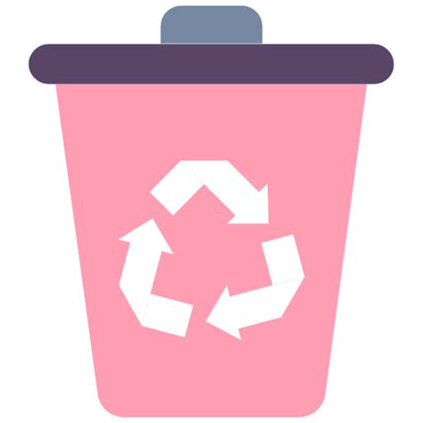 Papelera De Reciclaje Iconos Negocios Y Finanzas