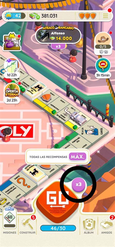 Cómo conseguir dados y dinero gratis en Monopoly Go