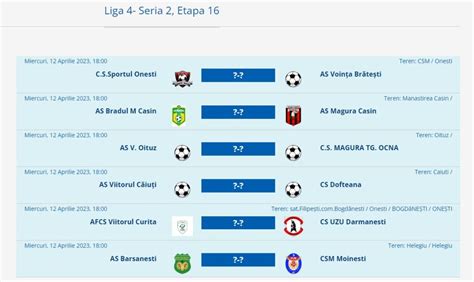 Fotbal Liga a IV a VIITORUL Onești și SPORTUL Onești joacă acasă